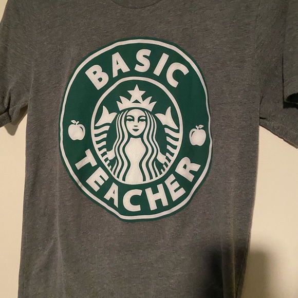 Lipstick and Littles Tops Lipstick And Littles Basic Teacher Tshirt